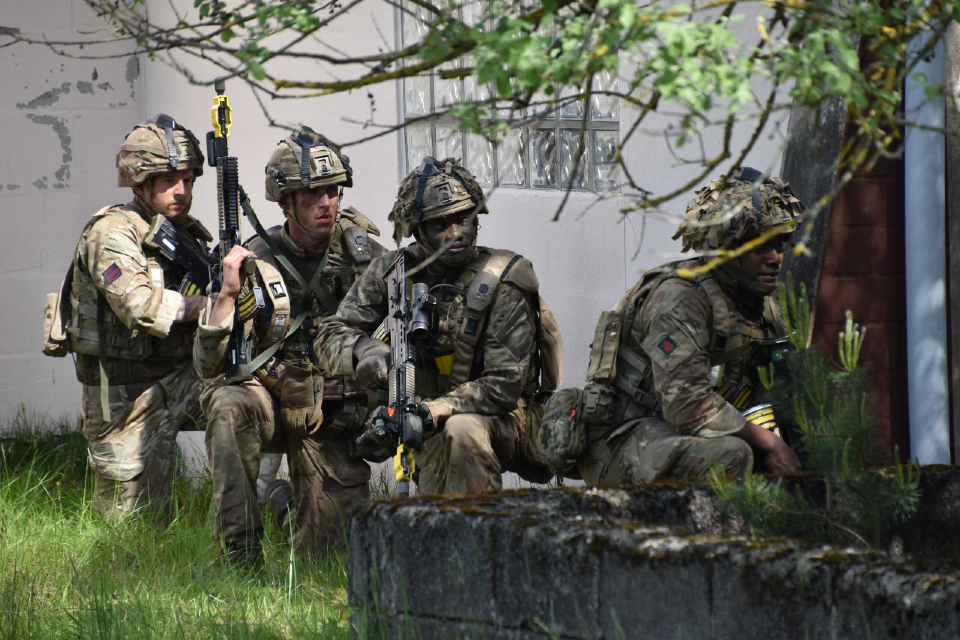 Royal Tank Regiment prepares for operation CABRIT