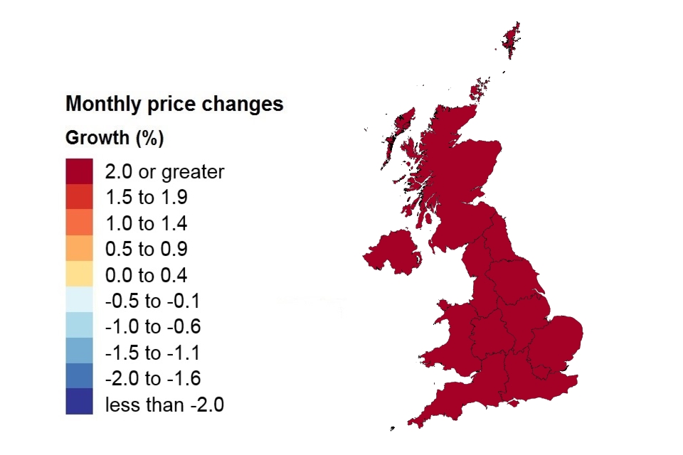 UK House Price Index summary: June 2021 - GOV.UK