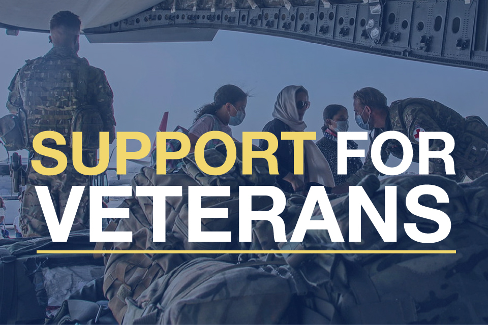 Support for veterans GOV.UK