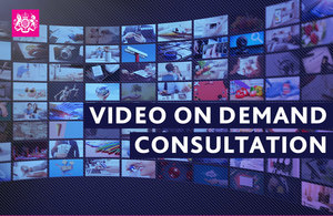 Video on demand consultation headline graphic