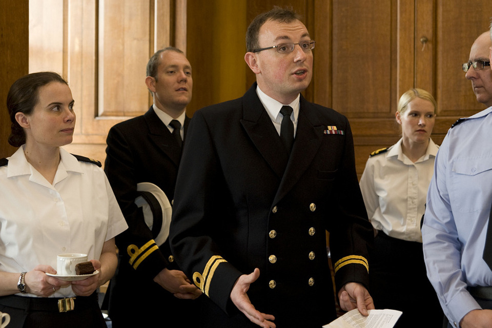 Civil Service reservists wear their uniforms to work GOV.UK