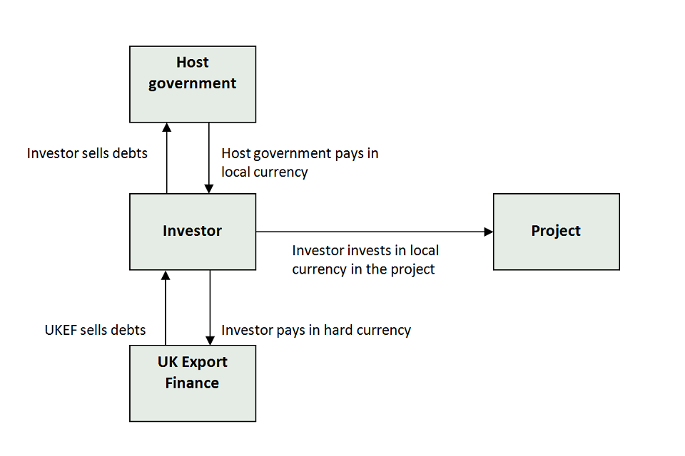 Debt conversion scheme graphic