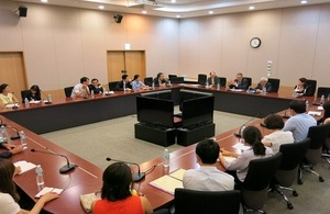 PUS briefed a group of South Korean diplomats on the FCO’s Diplomatic Excellence programme and took part in a lively Q&A session.