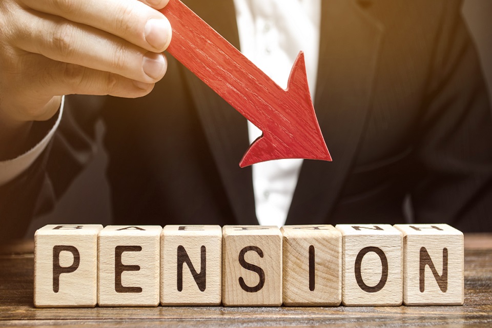 Pension Blocks Arrow