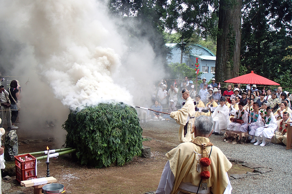 Mt Fuji opening ceremonies