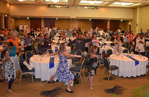 Participants at the Pacific Climate Change Rountable in Nadi