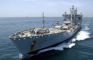 RFA Wave Knight (library image) [Picture: Petty Officer (Photographer) Christine Wood, Crown copyright]