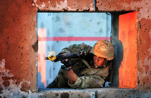 A prize-winning image in the Peregrine Trophy competition from Petty Officer Sean Clee [Picture: Petty Officer Sean Clee, Crown copyright]