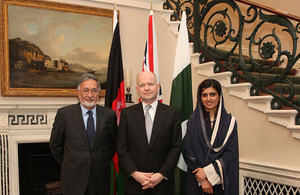 Afghanistan and Pakistan Foreign Ministers