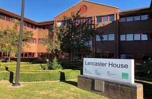 Photograph of Lancaster House on a sunny day