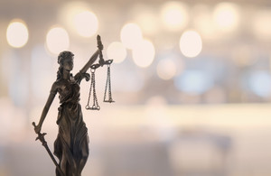 Photo of scales of justice