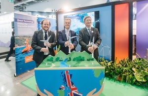 Павильон Великобритании на выставке Energy Taiwan 2021
