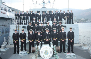 HMS Blyth's ship's company