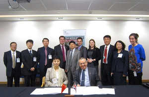 Chinese delegators to the UK discuss with British companies about cooperation and expand their vision in Life Sciences development.