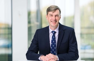 Peter Sparkes, Chief Executive of UKHO