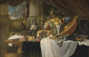 Image showing Banquet Still Life painting