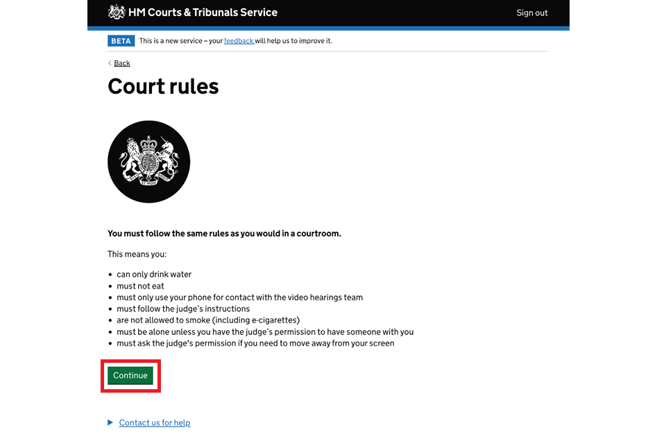 Take part in a hearing using the Video Hearings service - GOV.UK