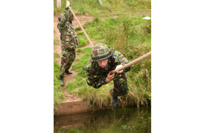 The training area at Sennybridge