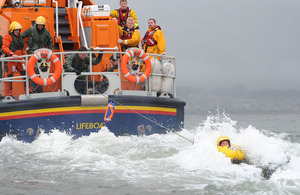 RAF pilots take part in sea drills