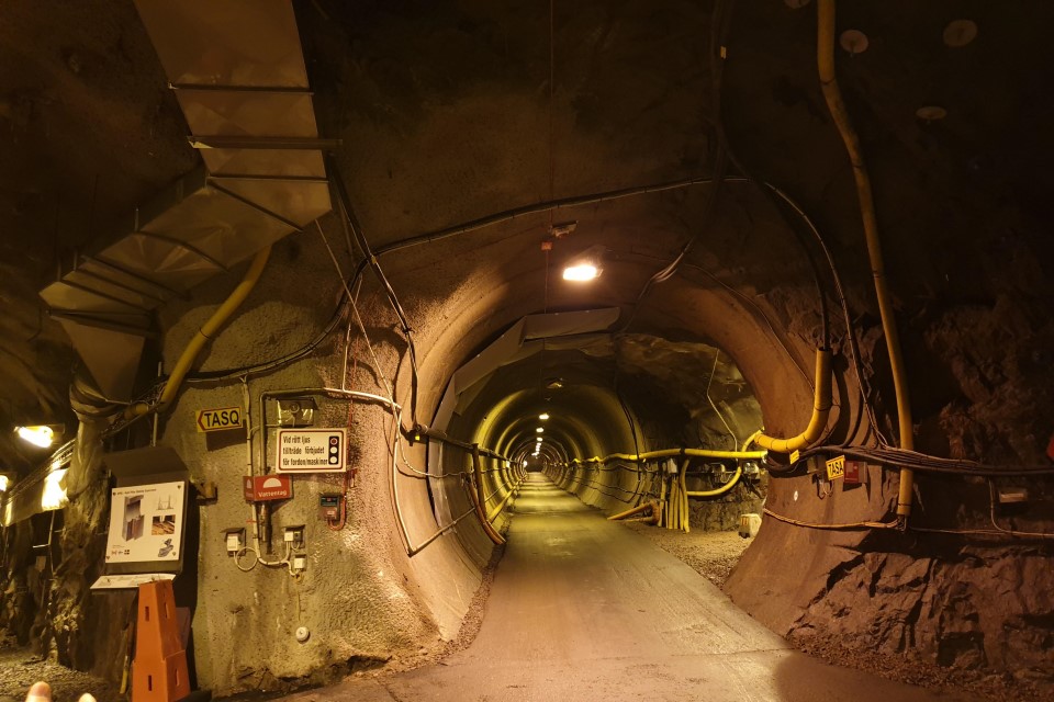 Глубоко под землей в экспериментальной рок-лаборатории Швеции