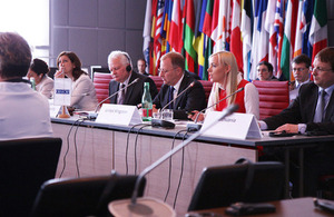 FCO experts presenting to OSCE Forum for Security Co-operation