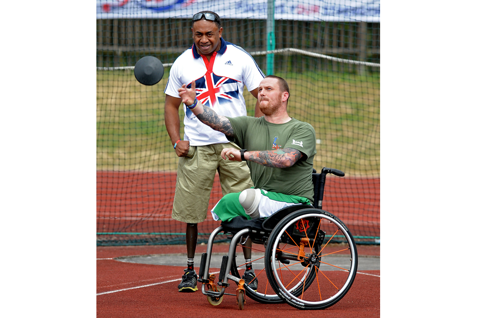 Lance Corporal Derek Derenalagi and Sapper Clive Smith