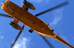 RAF Sea King search and rescue helicopter (stock image) [Picture: Corporal Emily Flegate, Crown copyright]