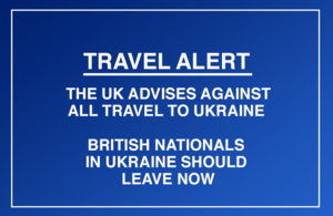 travel warning to ukraine