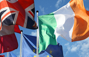 British & Irish flags