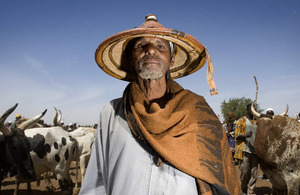 Fulani cattle herder, West Africa