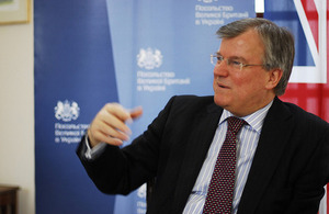 British Ambassador to Ukraine Simon Smith