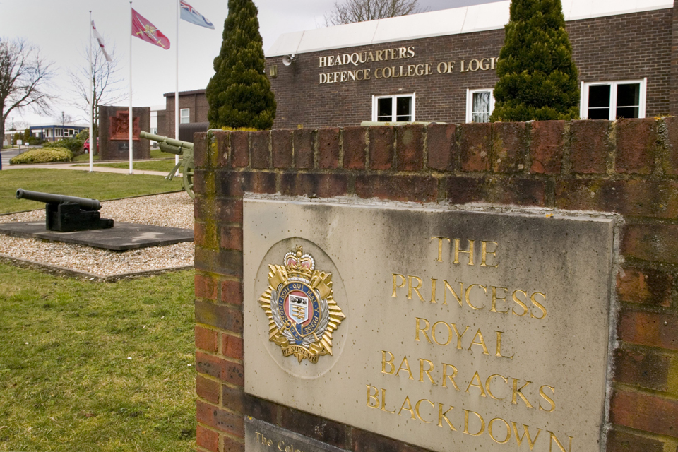Princess Royal Barracks at Deepcut (library image)