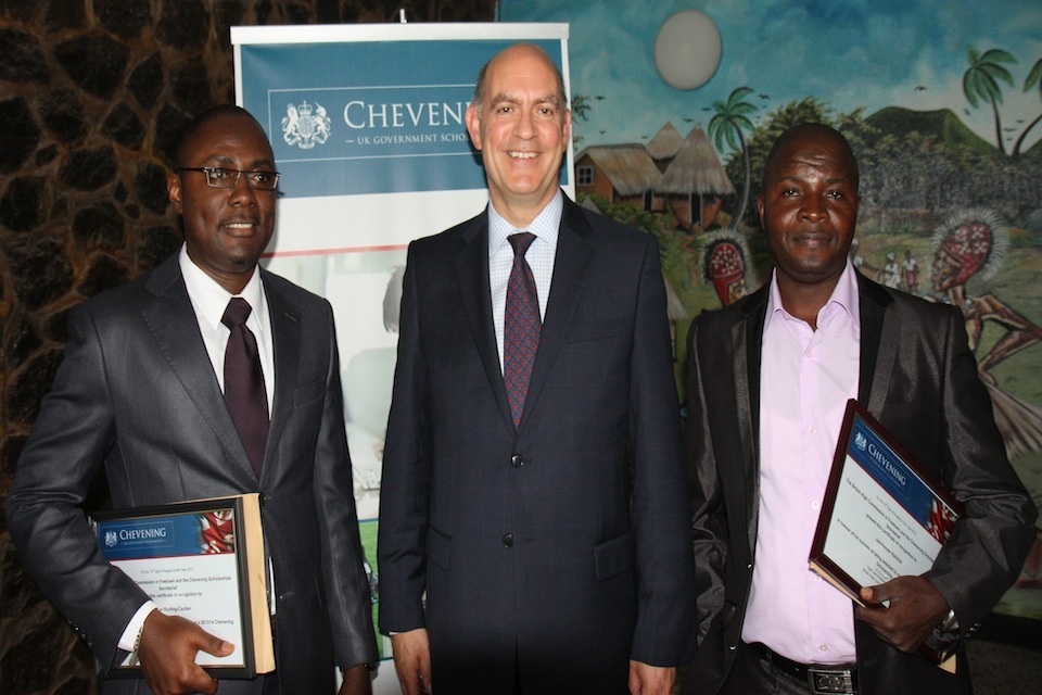 British High Commissioner hosts 2013/14 Chevening Scholars ...