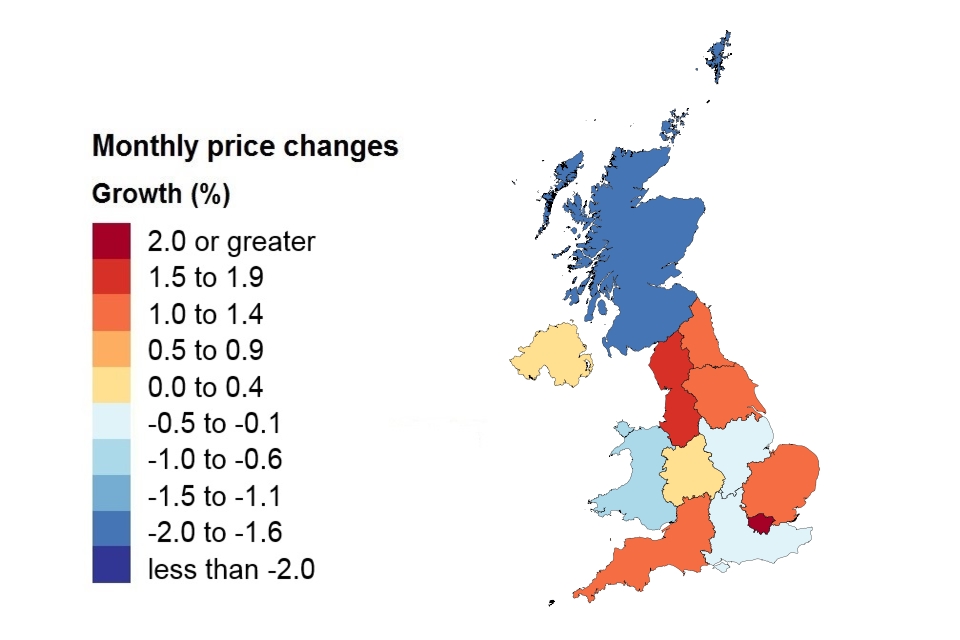 UK House Price Index summary February 2022 GOV.UK
