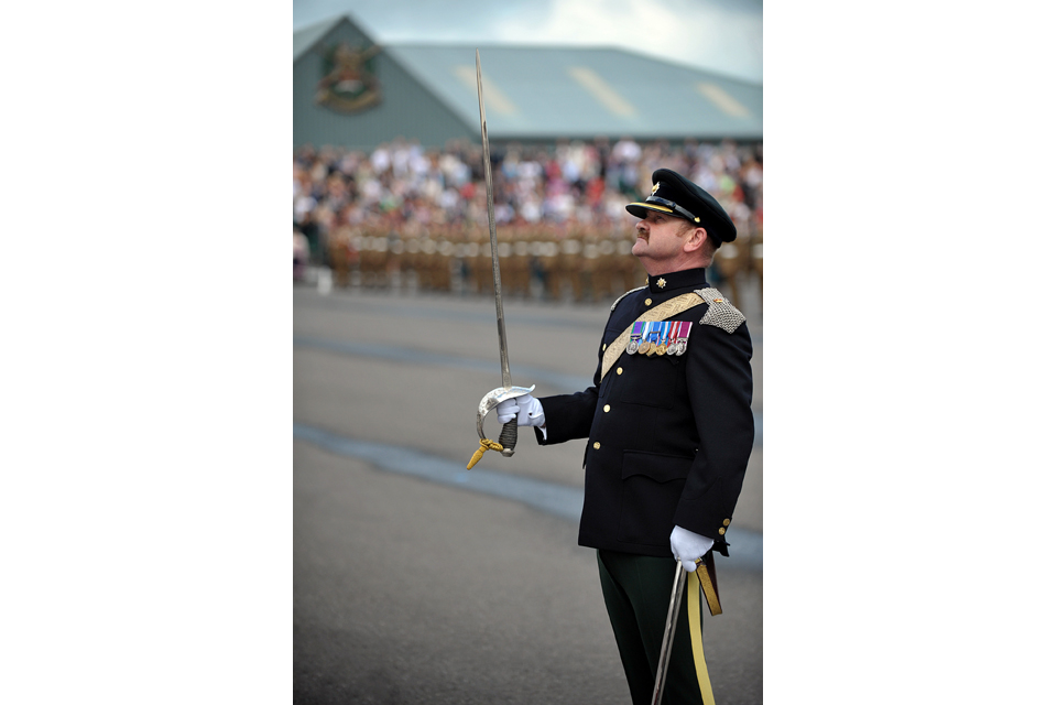 Junior Soldiers graduation parade