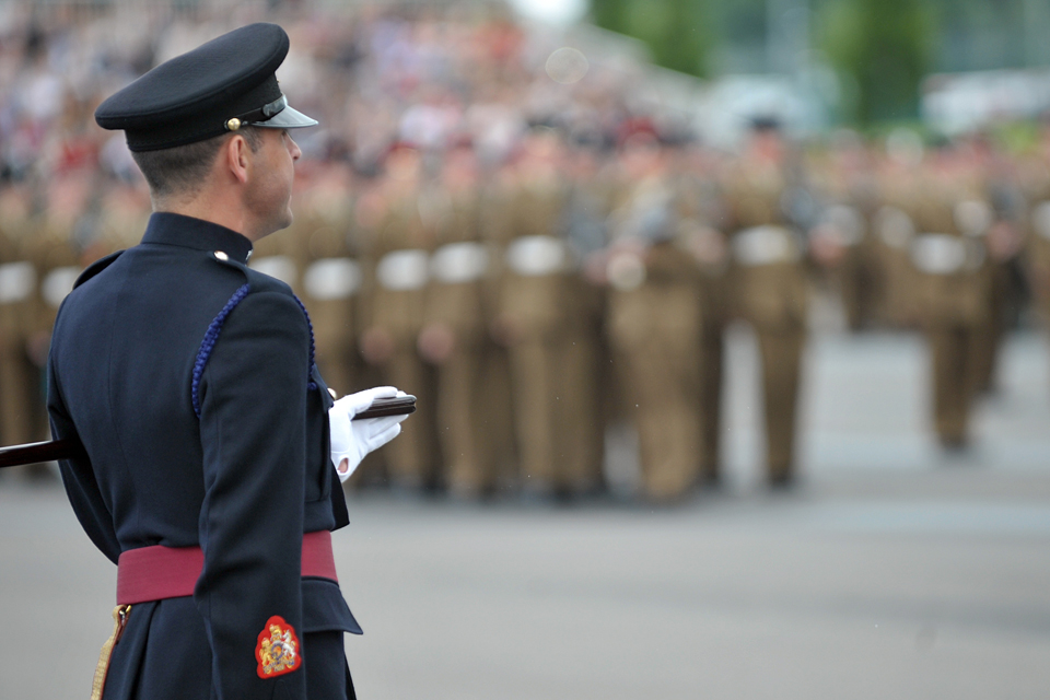 Junior Soldiers graduation parade