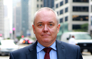 Stephen Bridges is the new British Consul General in Chicago.
