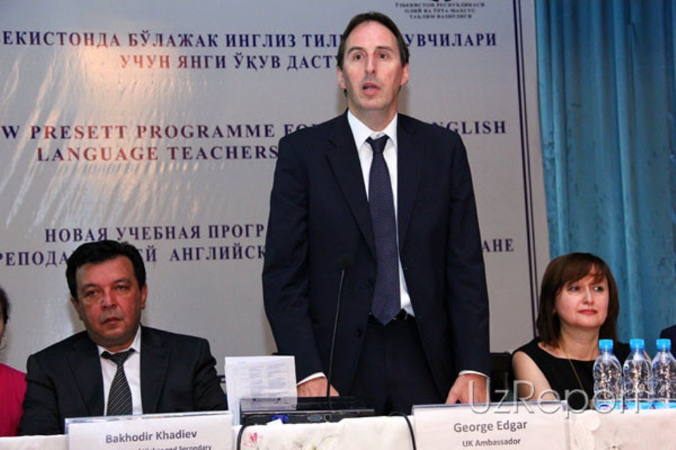 The launch of the training for English Language Teachers in Uzbekistan ...