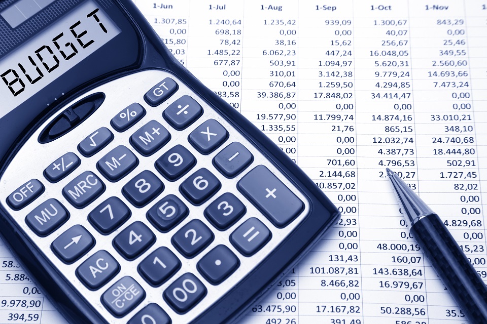 Таблица калькулятора бюджета