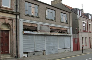 Derelict Shop Front