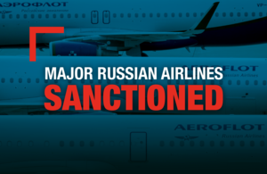 Крупнейшие российские авиакомпании попали под санкции