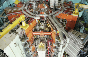 Термоядерная энергетическая установка JET в UKAEA