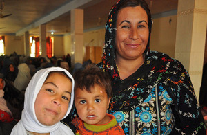 Afghan women in Helmand Province. Photo: Mette Bastholm/Helmand PRT/Danish Ministry of Foreign Affairs/Department for International Development