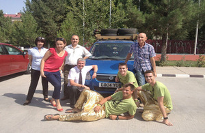 Rally in Ashgabat