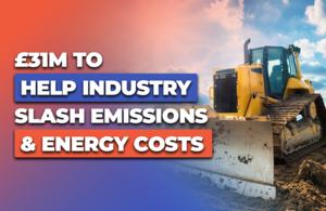£31 million to help industry slash emissions and energy costs.