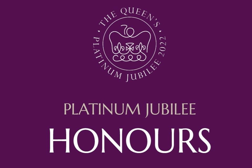 Birthday Honours 2022 for services to the UK overseas and