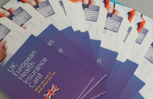 A campaign to explain how British citizens should use their European Health Insurance Cards