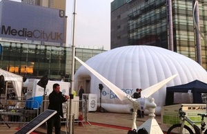 Energy Day in Media City, Salford.