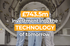 £743.5 million investment into the technology of tomorrow