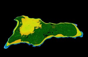 Lidar data of Grand Cayman covering both the marine and terrestrial environments